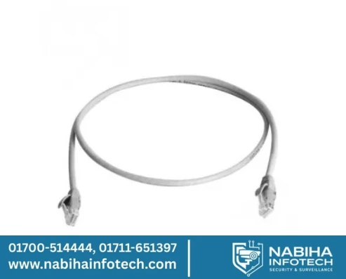 Vivanco Cat6 U/UTP Patch Cord 1M – Unshielded PVC Gray Network Cable