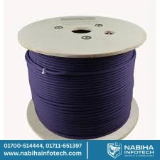 Vivanco Professional 305M Purple CAT6 UTP – LSZH Fire-Rated Cable