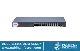 Hikvision DS-3E1526P-EI/M 24 Port Gigabit Smart POE Switch