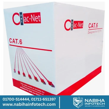 AC-NET 24AWG, CAT-6 Lan Cable (Orange Color)