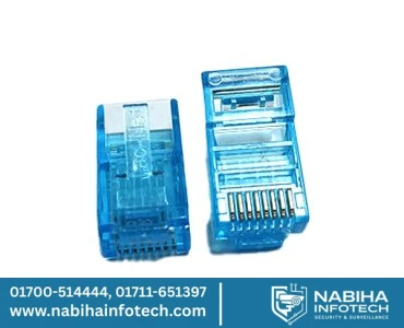 AC-NET RJ45 Connector, Blue CAT6
