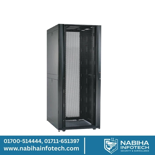 AC-Net Close Rack(42U)Glass/Rear Vented