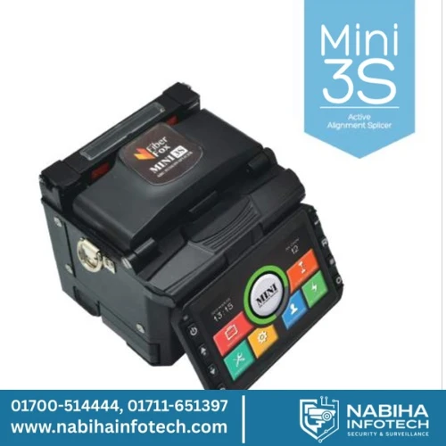 FiberFox Mini 3S Active V-Groov Clade Splicer Machine