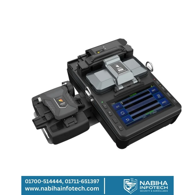 FiberFox Mini 100CA+ | 4-in-One Splicer strips, cleaves and splices