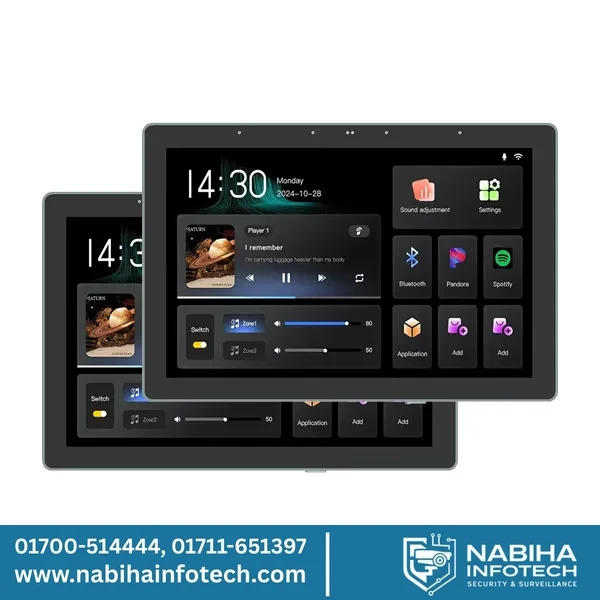 DM858U 8×10W 8-Inch In-Wall Smart Background Music Amplifier