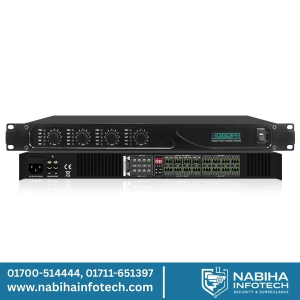 DA4125 4*120W 4 Channels Digital Amplifier