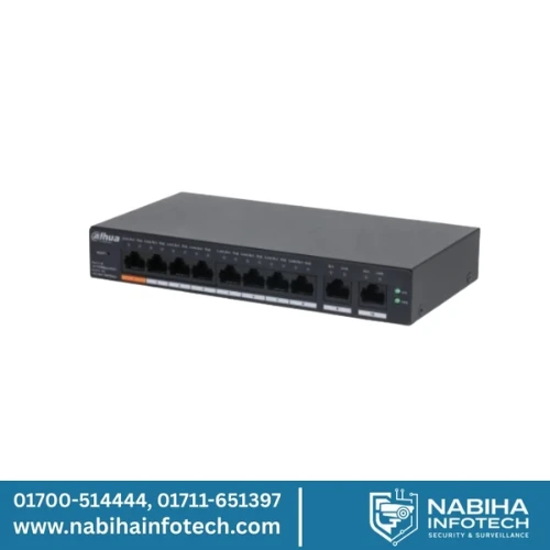 Dahua DH-CS4010-8ET-60 10-Port Cloud Managed PoE Switch