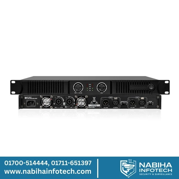 DPA2650/DPA2800 1U 2-Channels Class-D Professional Power Amplifier