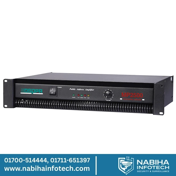 MP2500 650W 70V-100V 4-16 ohm Amplifier