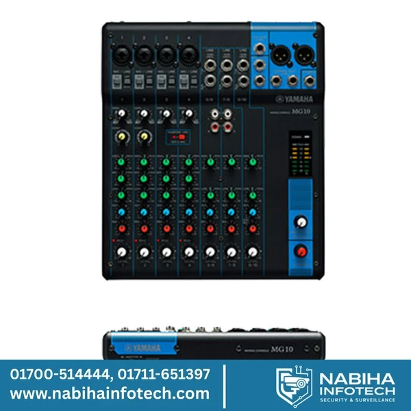MG10 10 Channel Audio Mixer