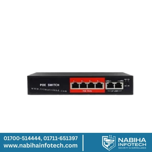 Jovision JVS-S10-8P 8Port PoE Network Switch