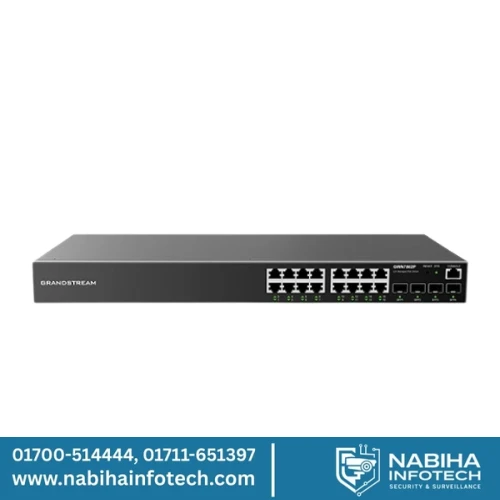 Grandstream GWN7802P 16-Port Gigabit Layer 2+ Managed PoE Switch