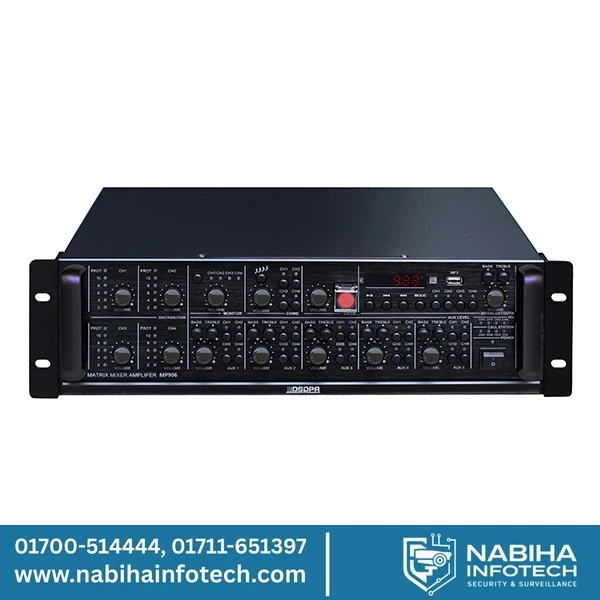 MP906 4x4 Matrix Mixer Amplifier