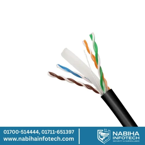 Safenet 32-3351BK 305 Meter Cat6 23AWG LSZH Solid UTP Cable Black