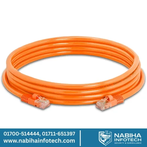Safenet 44-5031OR 3 Meter Cat6A SFTP Stranded LSZH Patch Cord