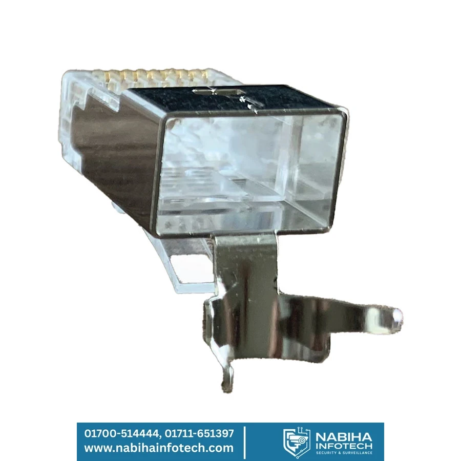 Safenet 46-4000WT-CE CAT-6A Shielded RJ45 Transparent Connector