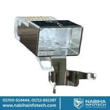 Safenet 46-4000WT-PT CAT-6A Shielded RJ45 Transparent Connector