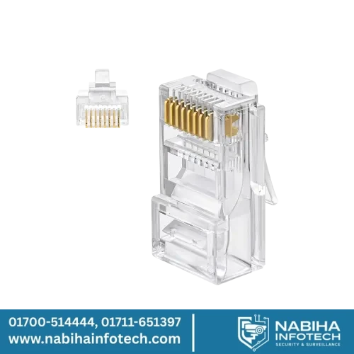 Safenet 36-3000WT-CE Cat6 8P8C RJ45 Connector (50 Pcs)