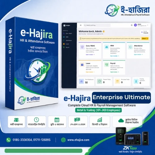 eHajira Enterprise Ultimate — Elite Cloud HR, Payroll & Workforce Intelligence Platform for Retail & Trading (101–300 Employees)