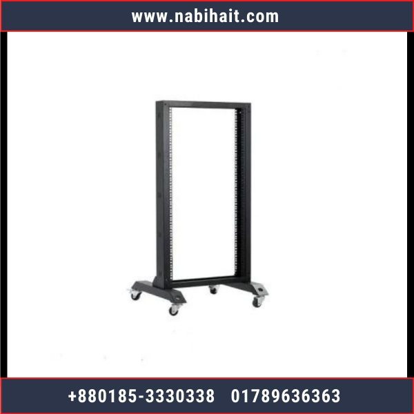 Toten 22U 19′′ 2 Post Manufacturer Steel Material Standing Open Rack